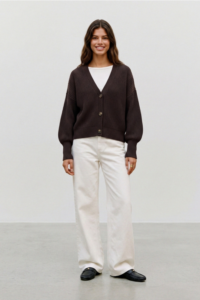 Vero Moda bruine dames vest | Model
