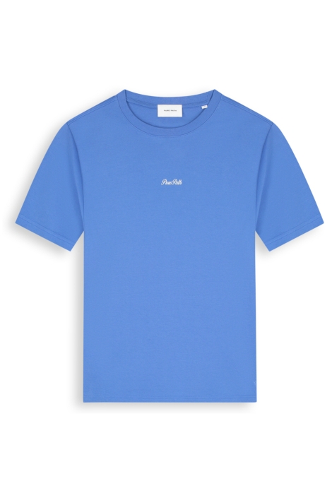 Pure Path blauwe heren t-shirt | Vooraanzicht