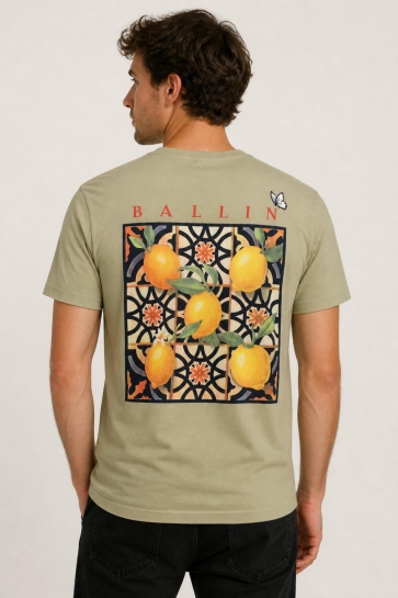 Ballin 2634 tee orange Groen