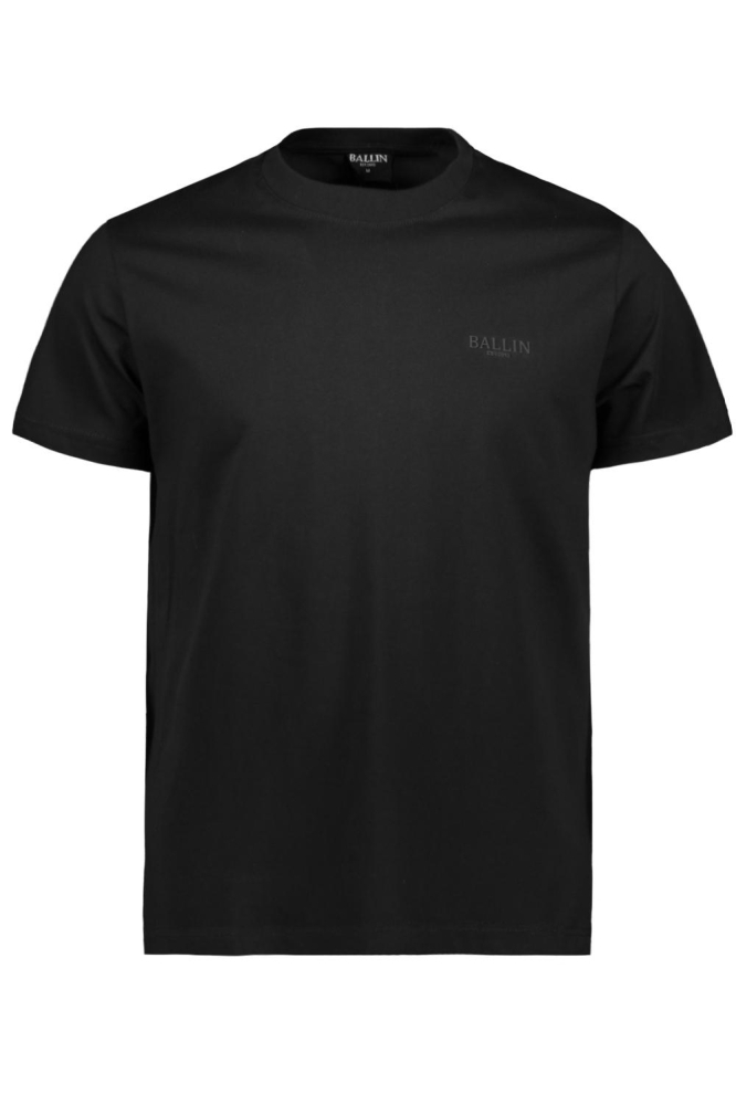 Ballin zwarte heren t-shirt | Vooraanzicht