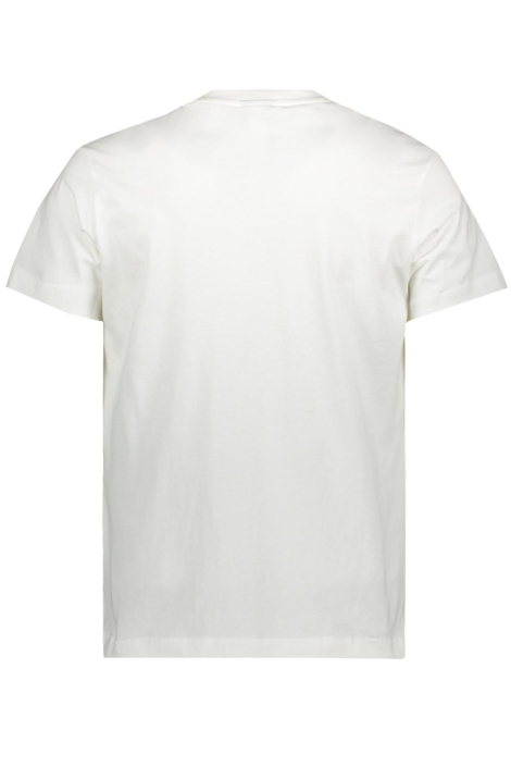 Ballin witte heren t-shirt | Achteraanzicht