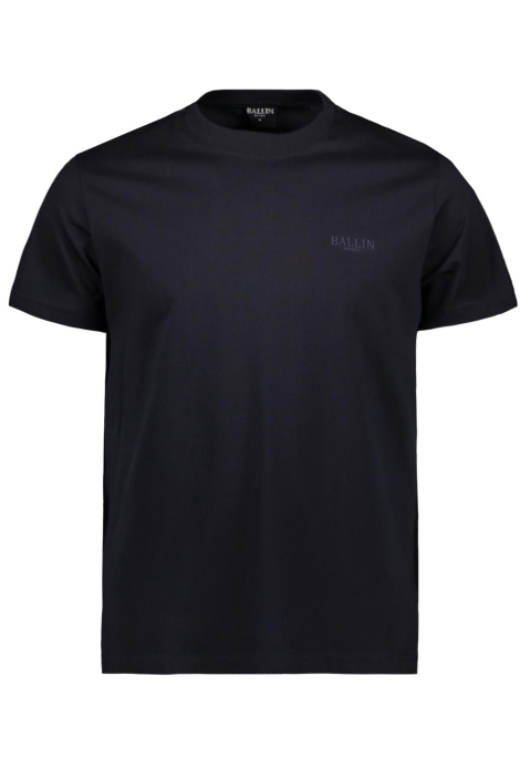 Ballin blauwe heren t-shirt | Vooraanzicht