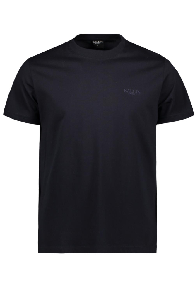 Ballin blauwe heren t-shirt | Vooraanzicht