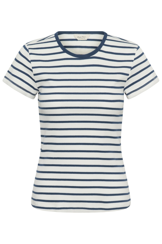 Part Two ecru dames t-shirt | Vooraanzicht