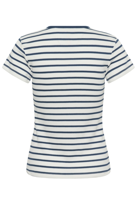 Part Two ecru dames t-shirt | Achteraanzicht