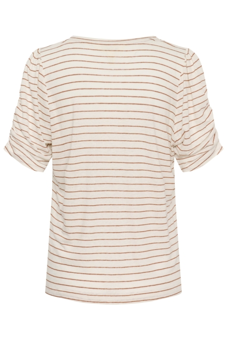 Part Two ecru dames t-shirt | Achteraanzicht