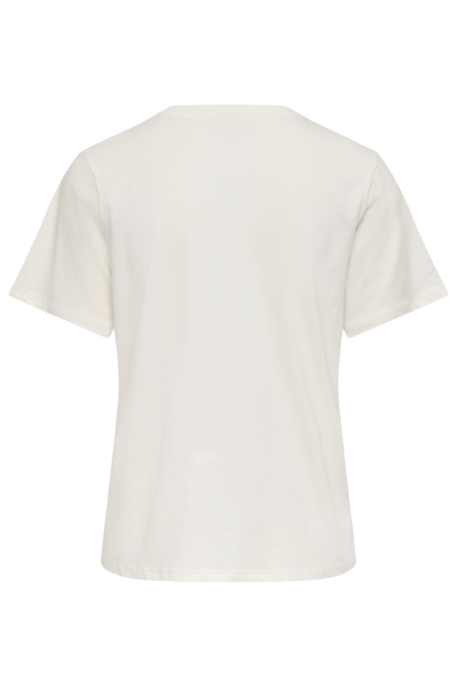 Jacqueline de Yong witte dames t-shirt | Achteraanzicht