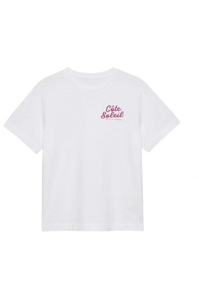 Vero Moda witte dames t-shirt | Vooraanzicht