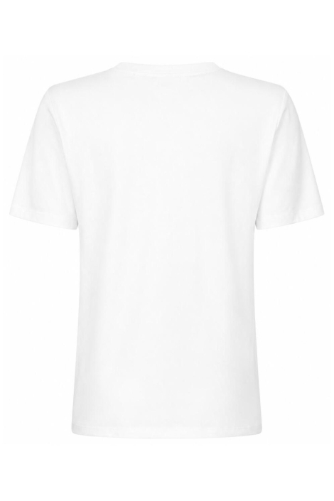 Zoso witte dames t-shirt | Achteraanzicht