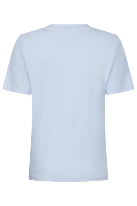 Zoso blauwe dames t-shirt | Achteraanzicht
