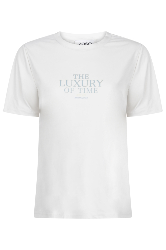 Zoso witte dames t-shirt | Vooraanzicht