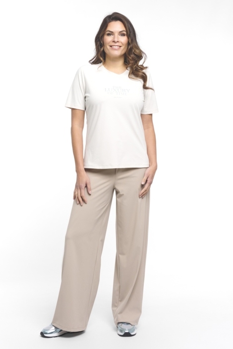 Zoso witte dames t-shirt | Model