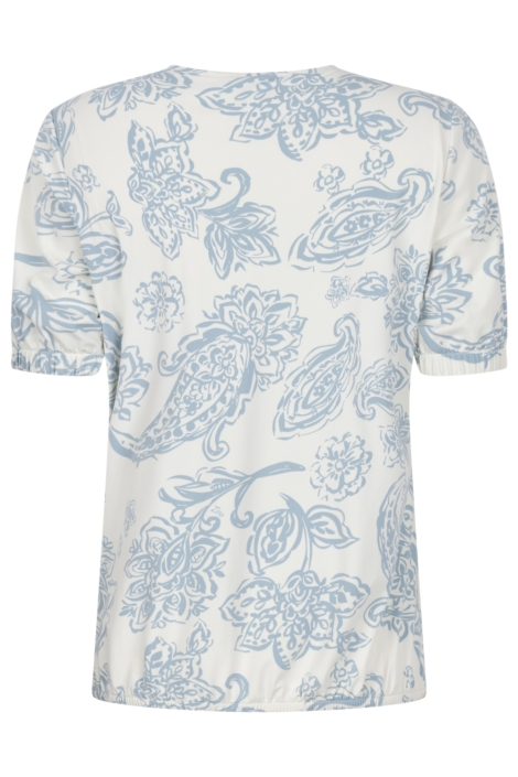 Zoso witte dames t-shirt | Achteraanzicht