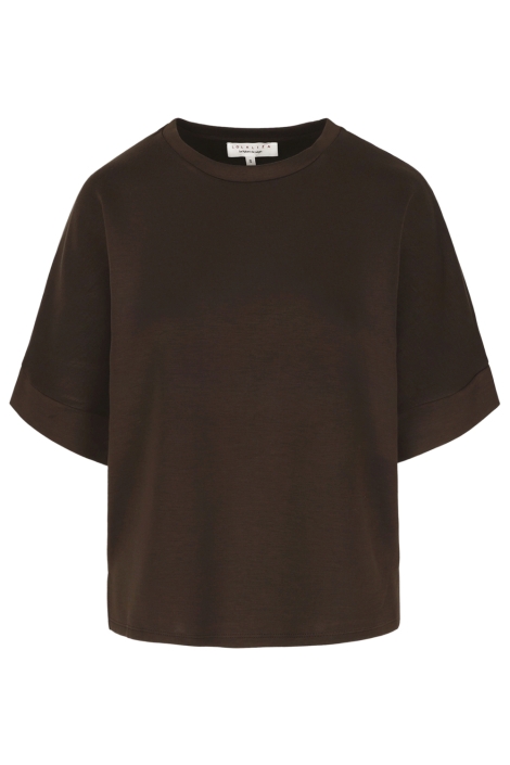 LolaLiza bruine dames t-shirt | Vooraanzicht
