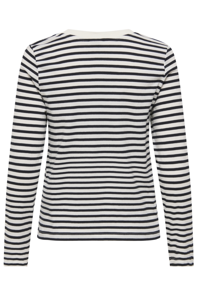 Jacqueline de Yong witte dames t-shirt | Achteraanzicht