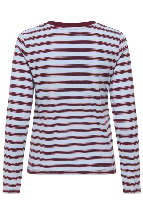 Jacqueline de Yong blauwe dames t-shirt | Achteraanzicht