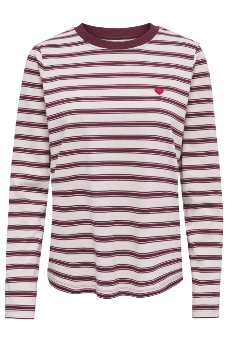 Jacqueline de Yong roze dames t-shirt | Vooraanzicht