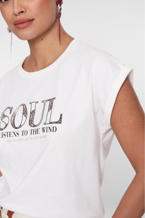 Geisha witte dames t-shirt | Kleurstaal