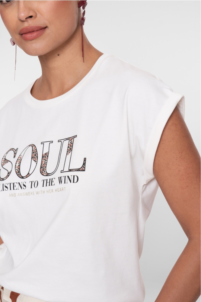 Geisha witte dames t-shirt | Kleurstaal