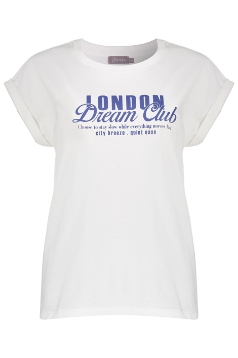 Geisha witte dames t-shirt | Vooraanzicht