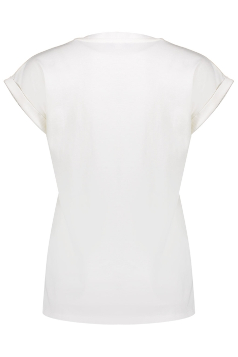 Geisha witte dames t-shirt | Achteraanzicht