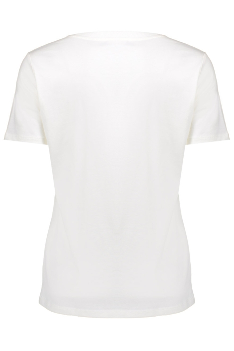 Geisha witte dames t-shirt | Achteraanzicht