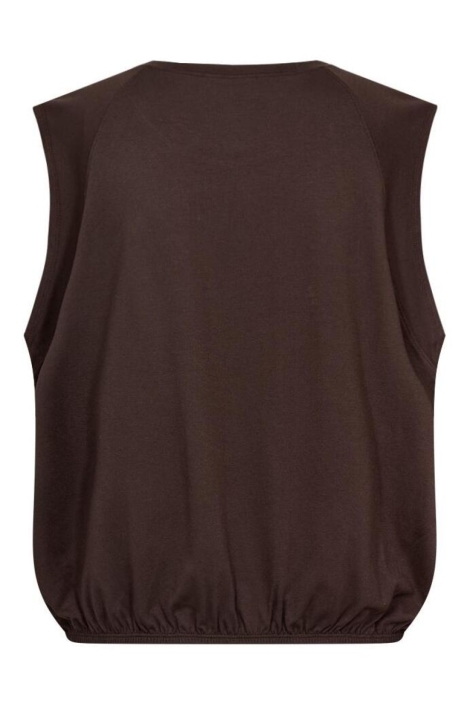 Freequent bruine dames top | Achteraanzicht