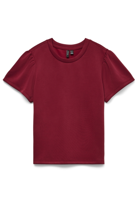 Vero Moda rode dames t-shirt | Vooraanzicht