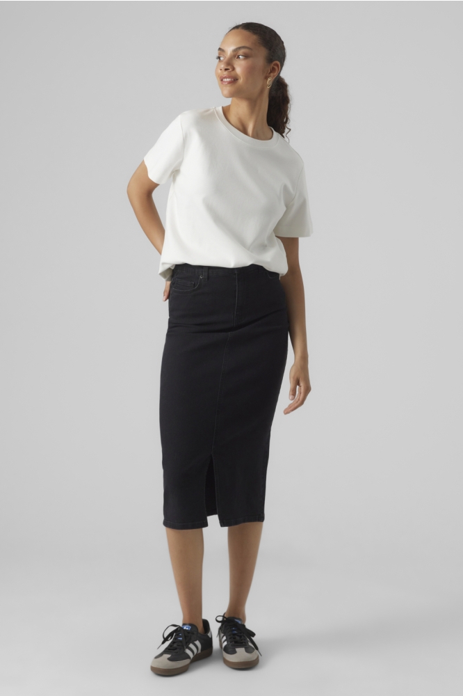 Vero Moda witte dames t-shirt | Model