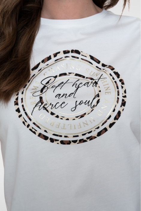 Geisha witte dames top | Close up