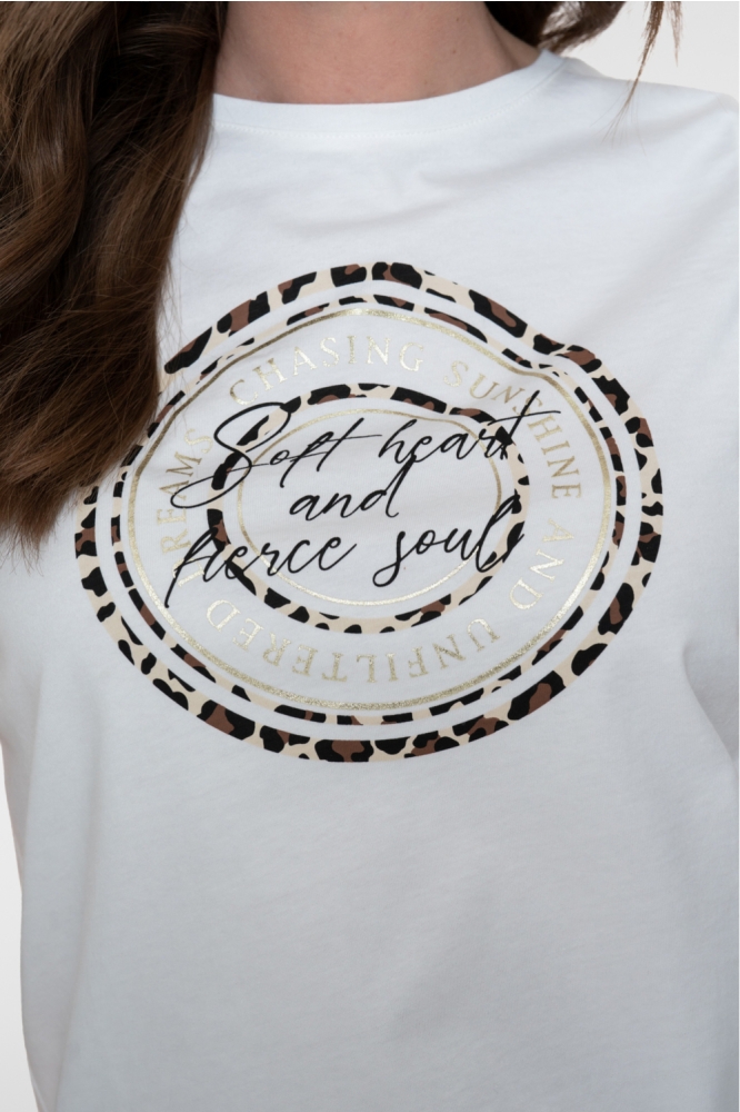 Geisha witte dames top | Close up