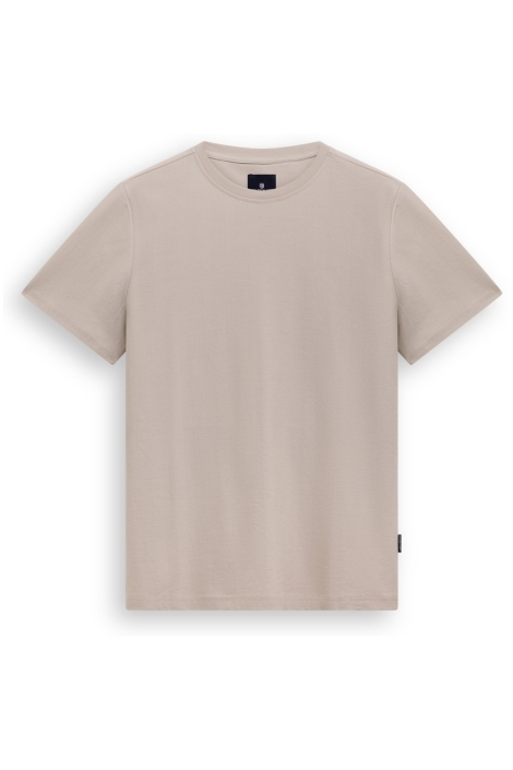 State of Art beige heren t-shirt | Vooraanzicht