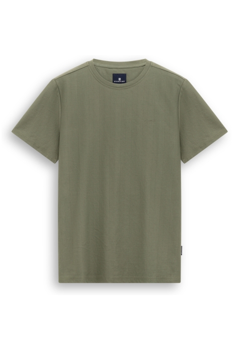 State of Art groene heren t-shirt | Vooraanzicht