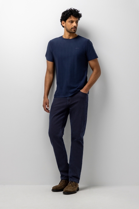 State of Art blauwe heren t-shirt | Model