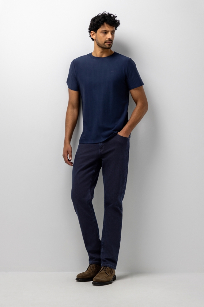 State of Art blauwe heren t-shirt | Model