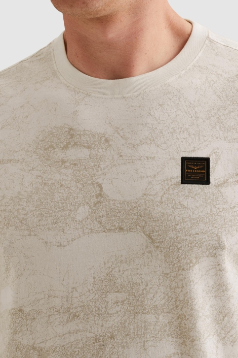 PME legend witte heren t-shirt | Close up