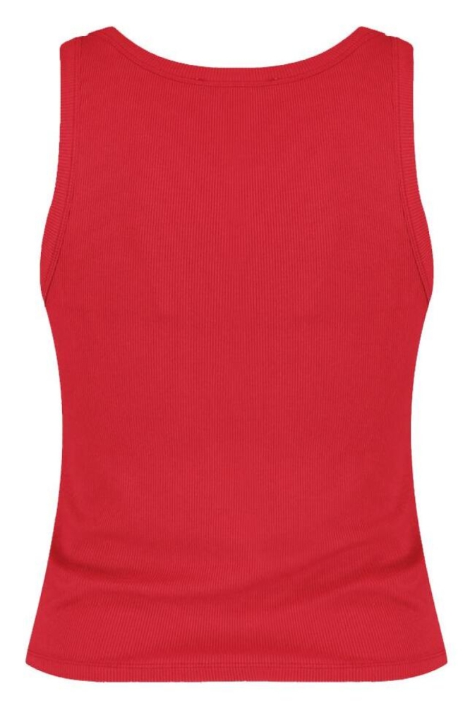 Harper & Yve rode dames top | Achteraanzicht
