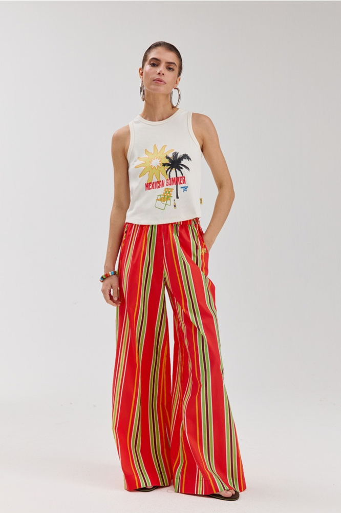 Harper & Yve ecru dames top | Model