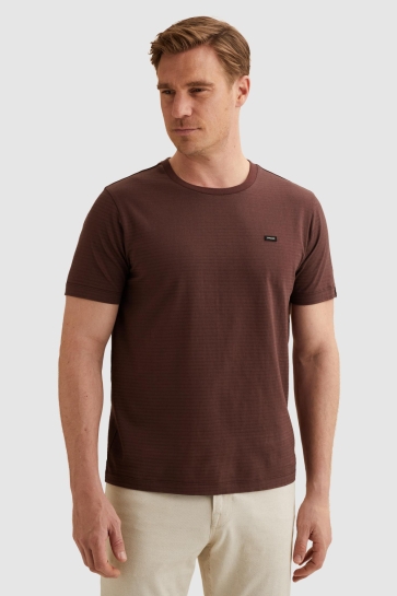 Vanguard T-shirt T SHIRT MET SUBTIEL GLANZENDE FINISH VTSS2605552 4090