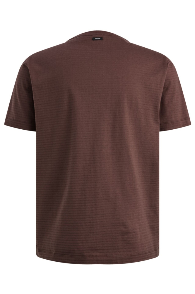 Vanguard bordeaux heren t-shirt | Achteraanzicht