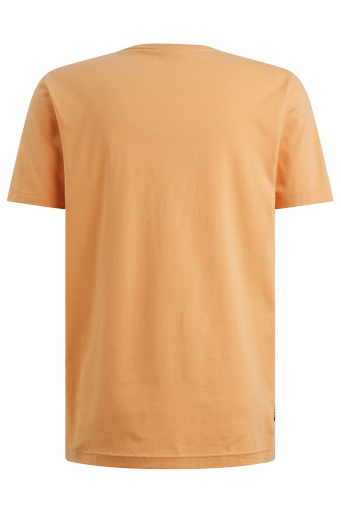 PME legend oranje heren t-shirt | Achteraanzicht