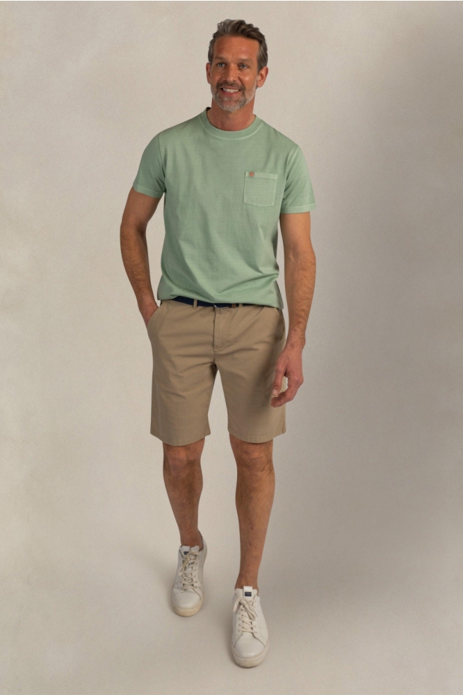 NZA groene heren t-shirt | Model