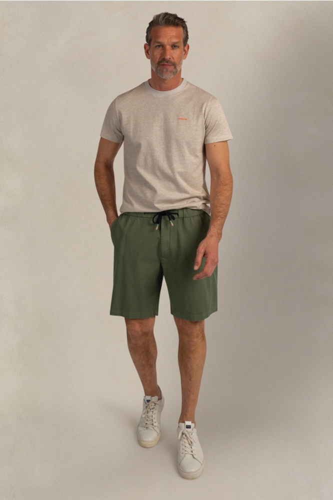 NZA zand heren t-shirt | Model