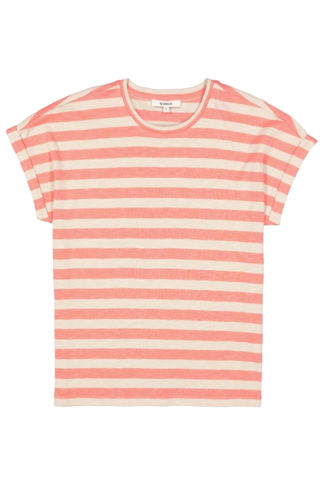 Garcia roze dames t-shirt | Vooraanzicht