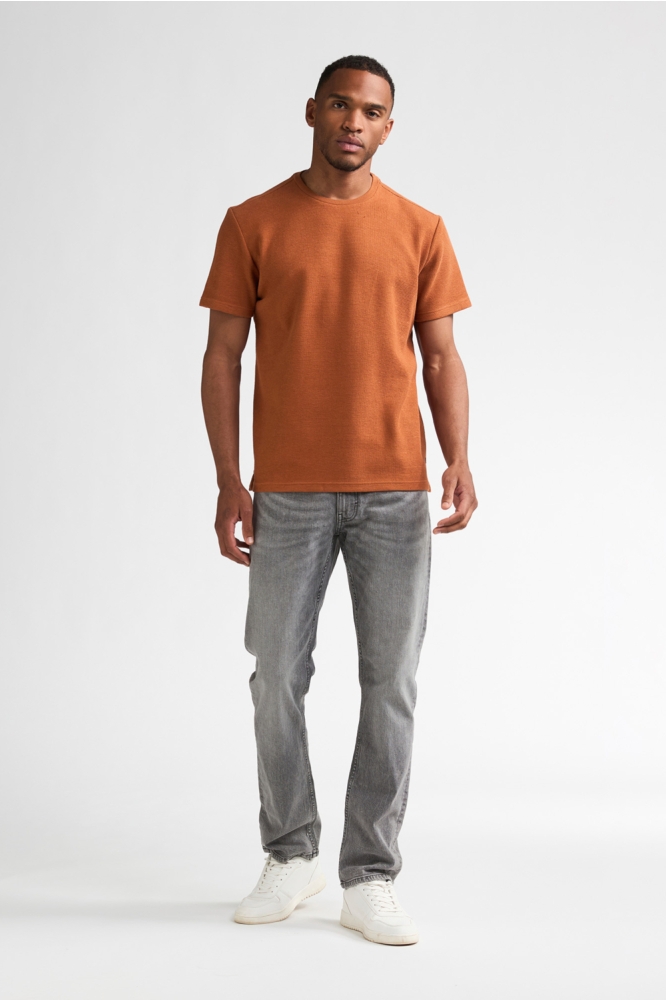 Petrol Industries koperen heren t-shirt | Model