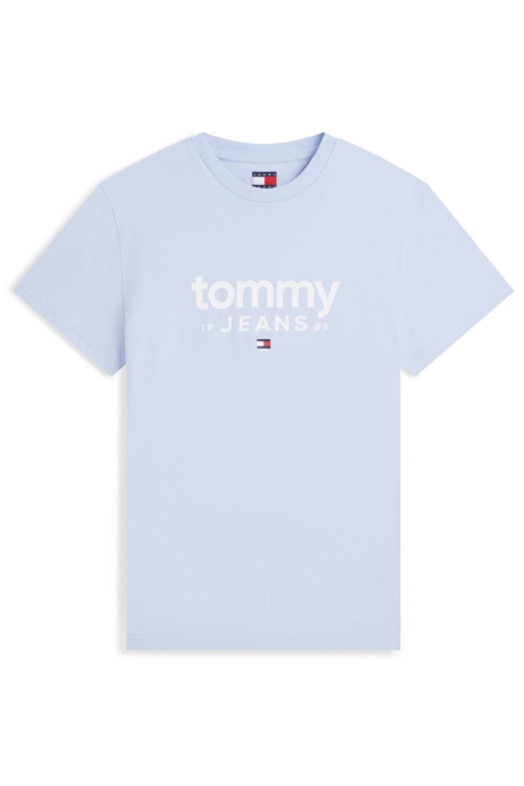 Tommy Jeans blauwe heren t-shirt | Vooraanzicht