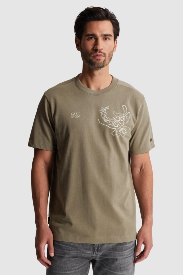 Cast Iron T-shirt T SHIRT KORTE MOUW CTSS2605586 6148