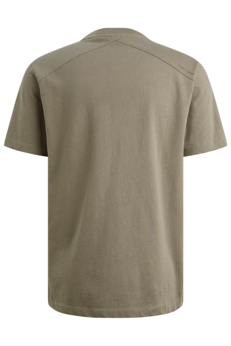 Cast Iron groene heren t-shirt | Achteraanzicht