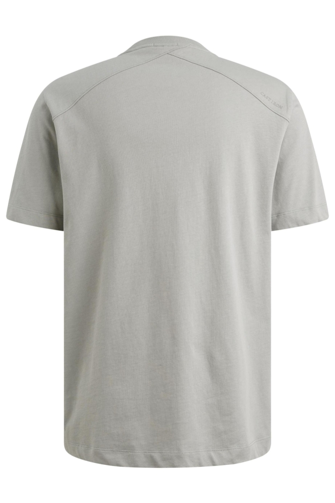 Cast Iron grijze heren t-shirt | Achteraanzicht