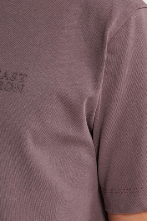 Cast Iron bordeaux heren t-shirt | Unique Selling Point
